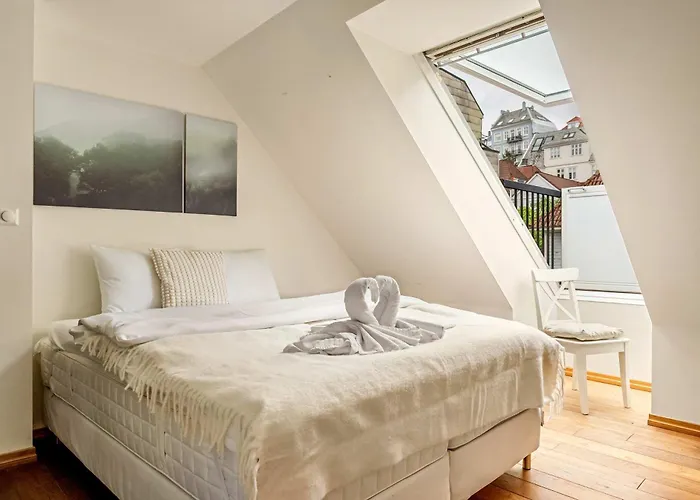 Dinbnb L 200m To Bryggen L Luxury 2 Bedroom L 2min To Floibanen * ברגן